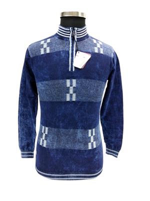 Men indigo denim t-shirt